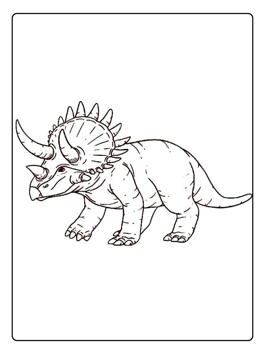 triceratops ausmalbild (4)
