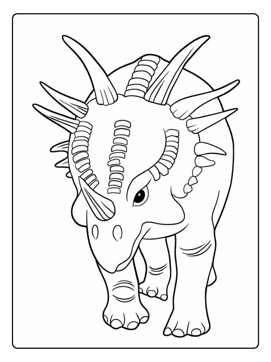 triceratops ausmalbild (5)