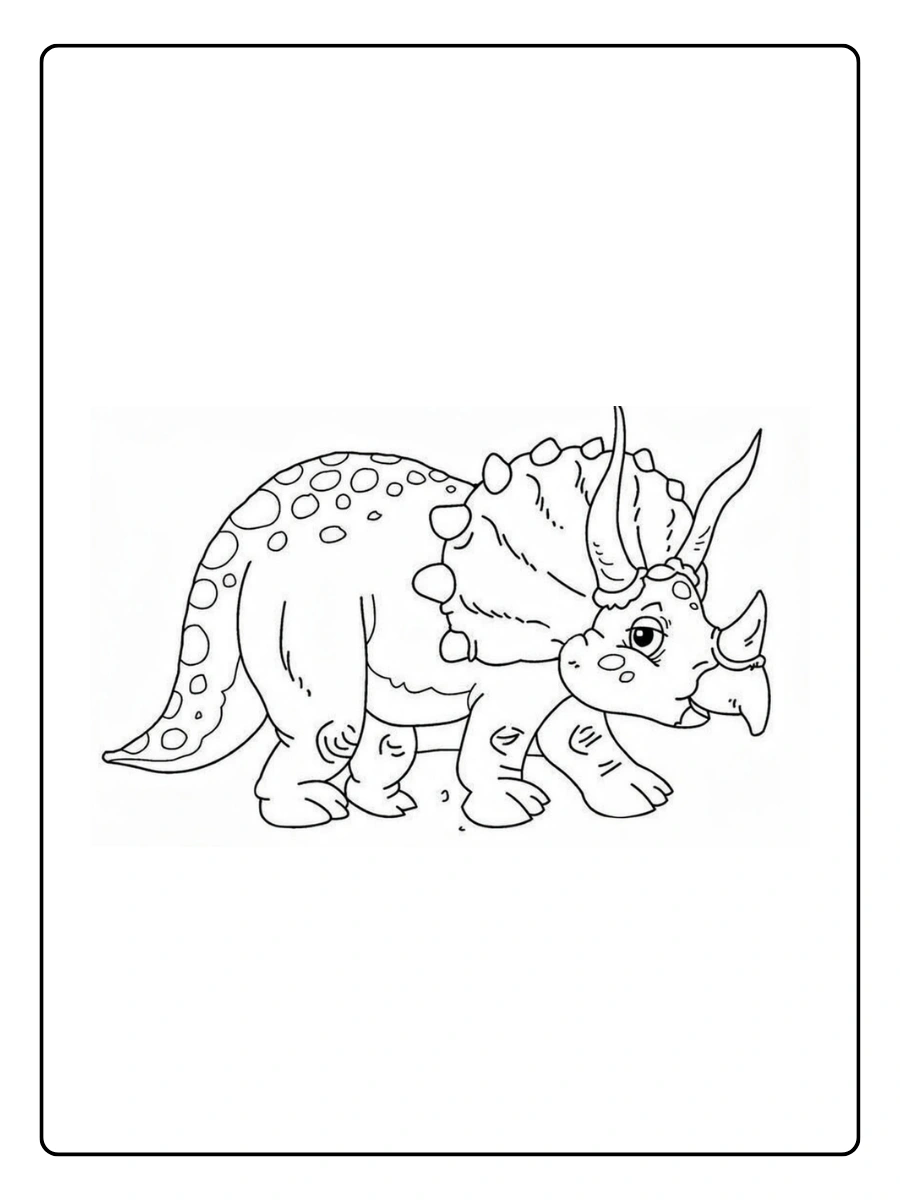 triceratops ausmalbild (7)