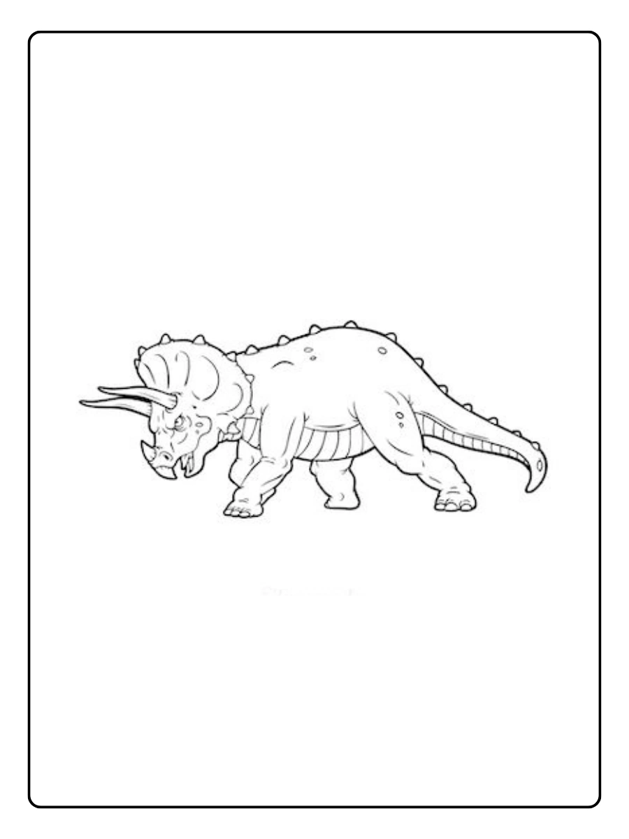 triceratops ausmalbild (8)