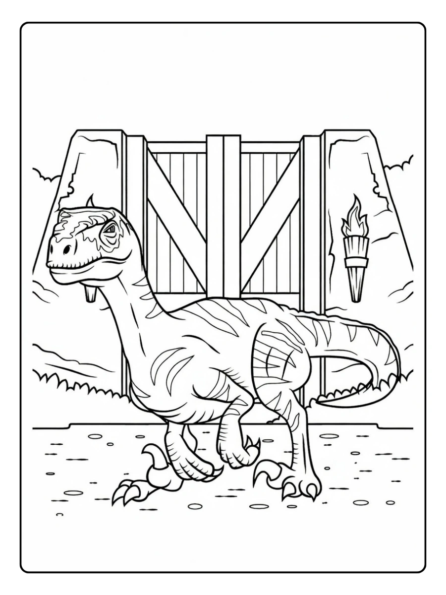 velociraptor ausmalbild (15)