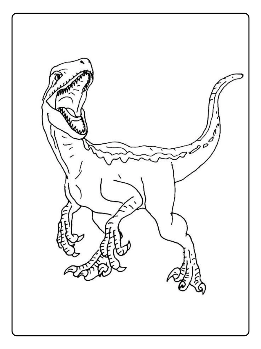 velociraptor ausmalbild (5)