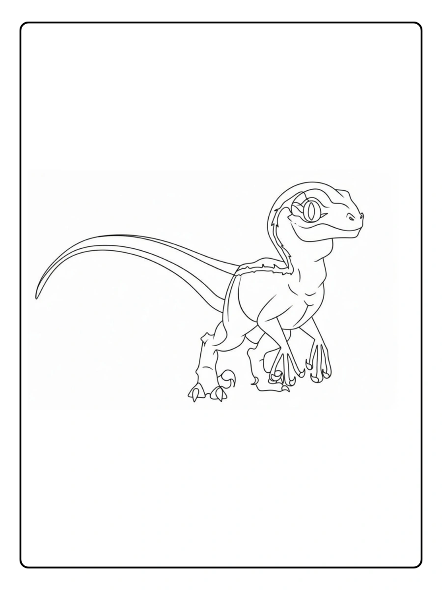 velociraptor ausmalbild (8)