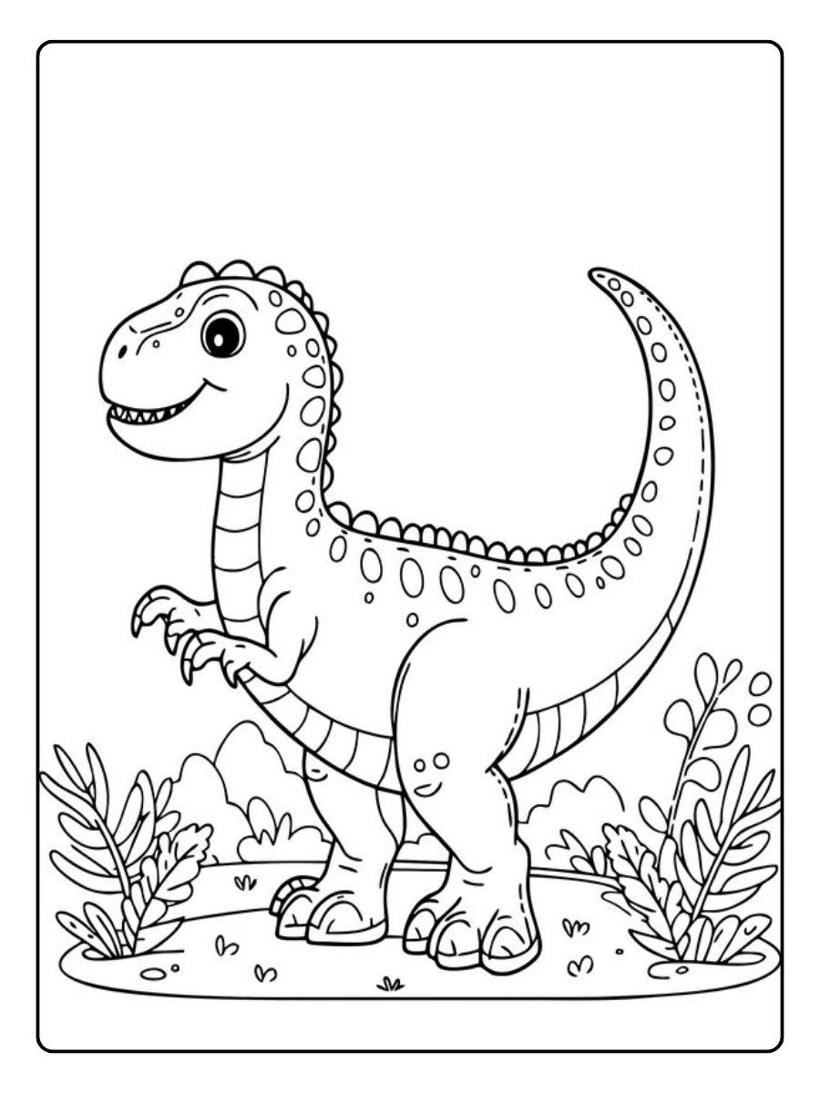 velociraptor ausmalbild (9)