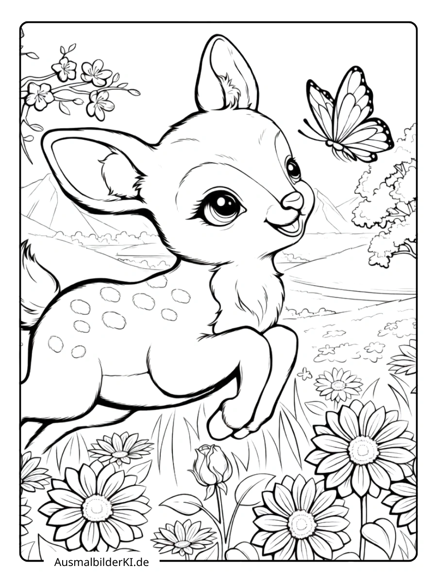 ausmalbild frühling tiere (26)