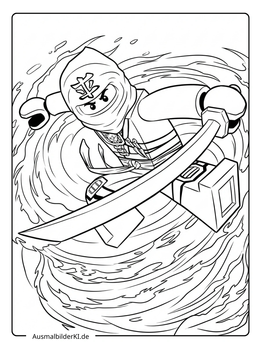 ausmalbild ninjago kai (11)