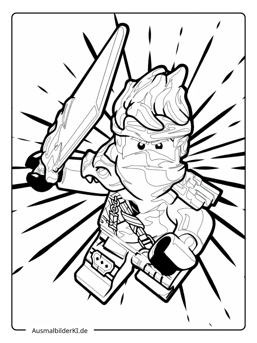 ausmalbild ninjago kai (12)