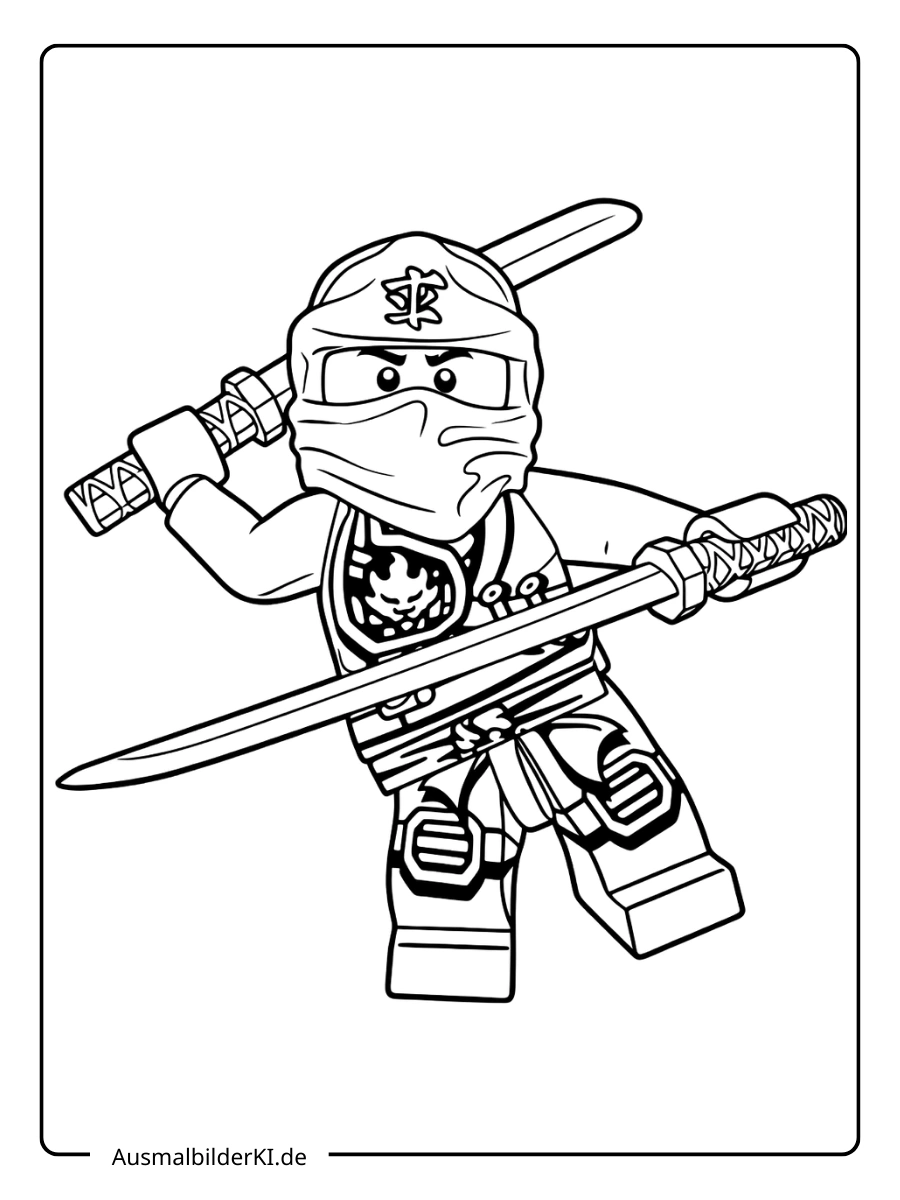 ausmalbild ninjago kai (4)