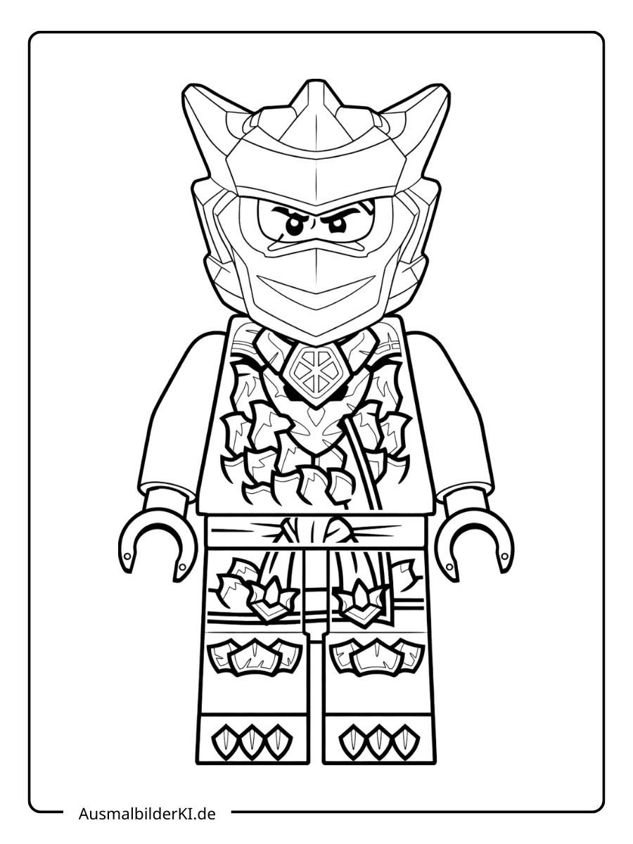 ausmalbild ninjago kai (5)