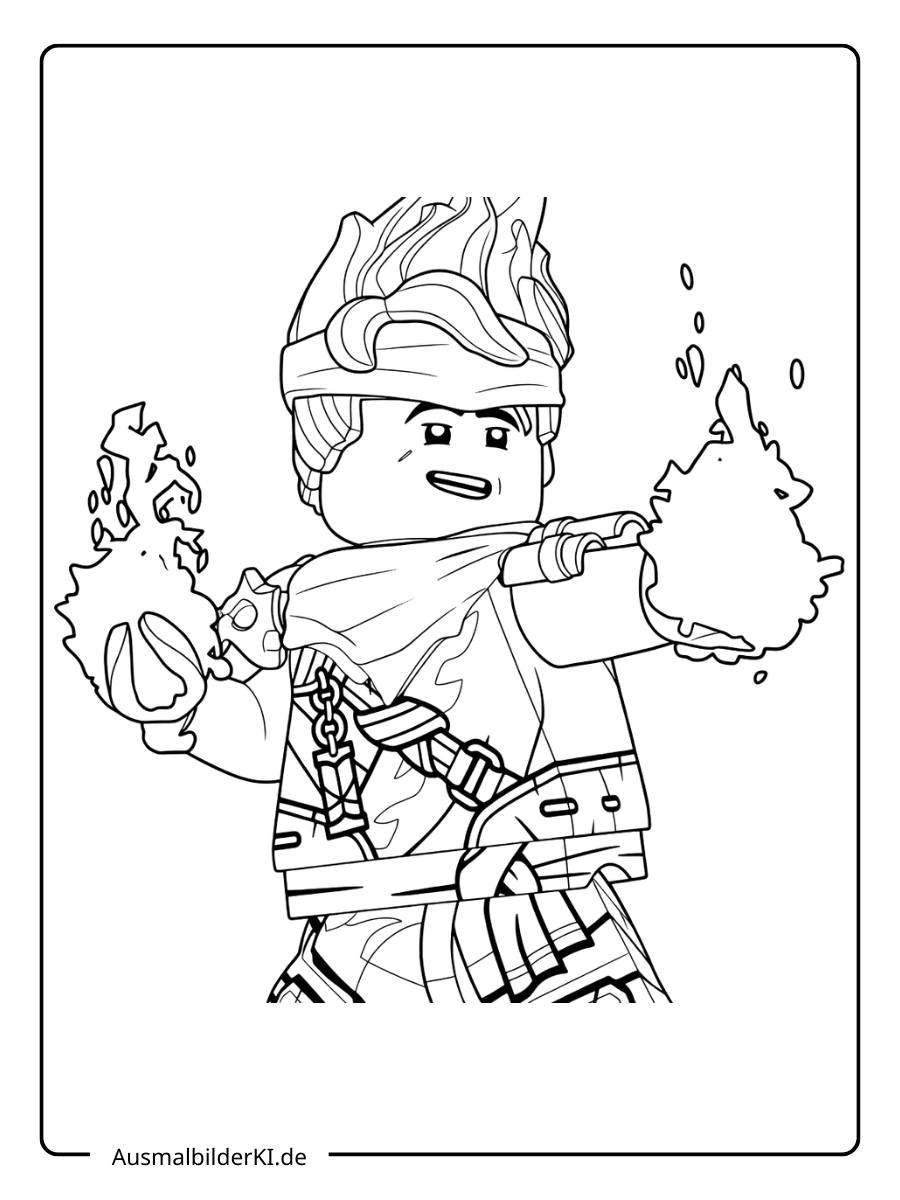 ausmalbild ninjago kai (6)