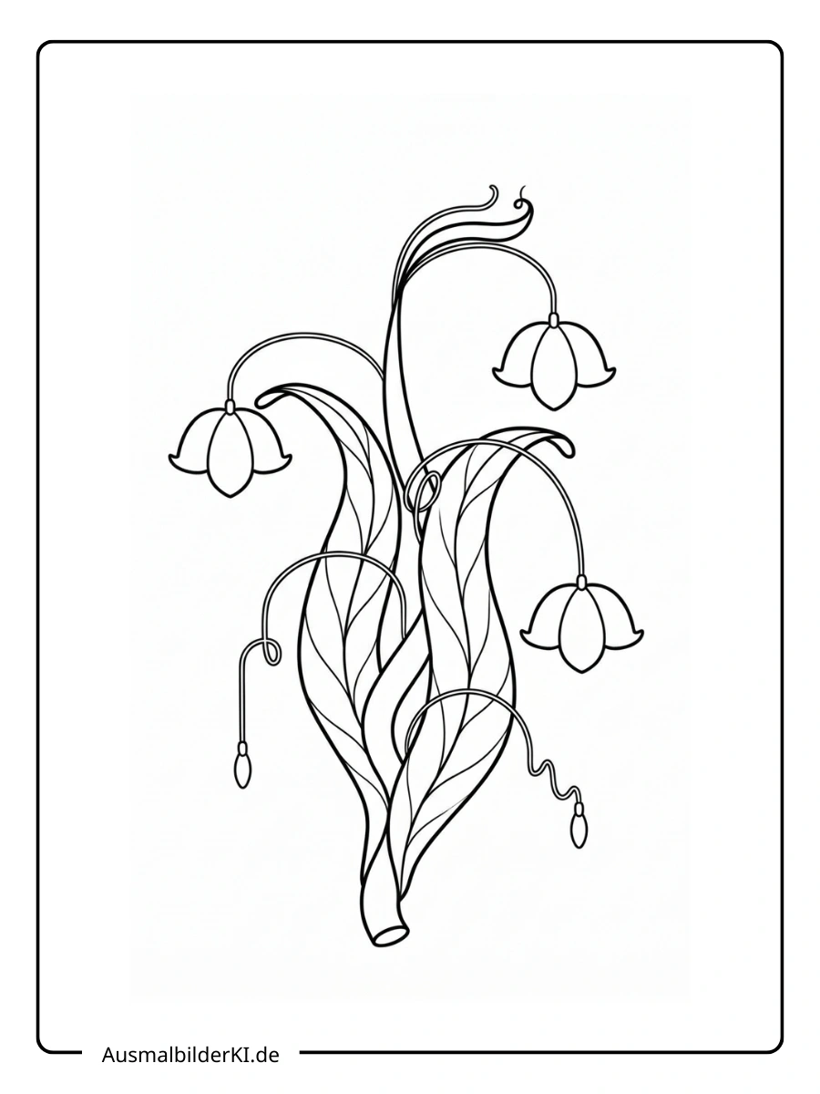 ausmalbild schneeglöckchen (11)