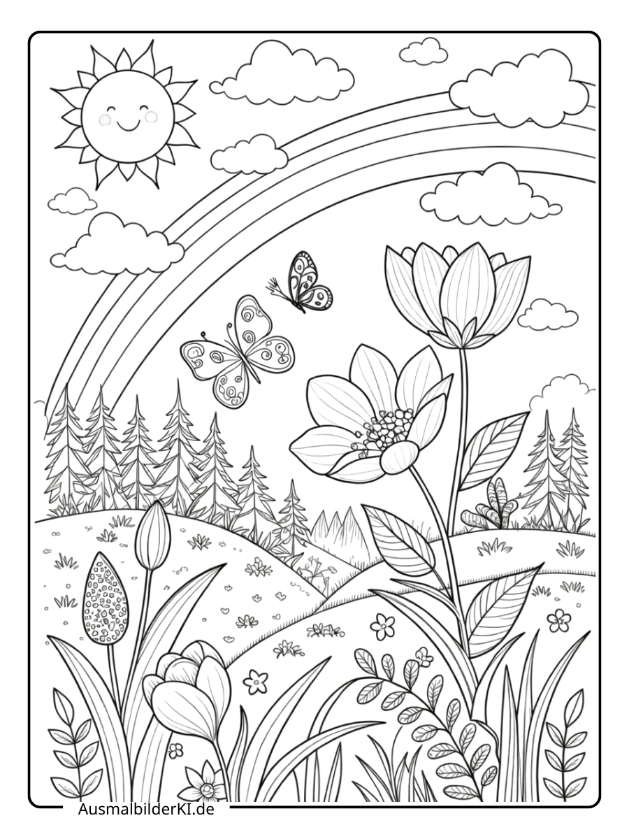 blumen ausmalbilder frühling (18)