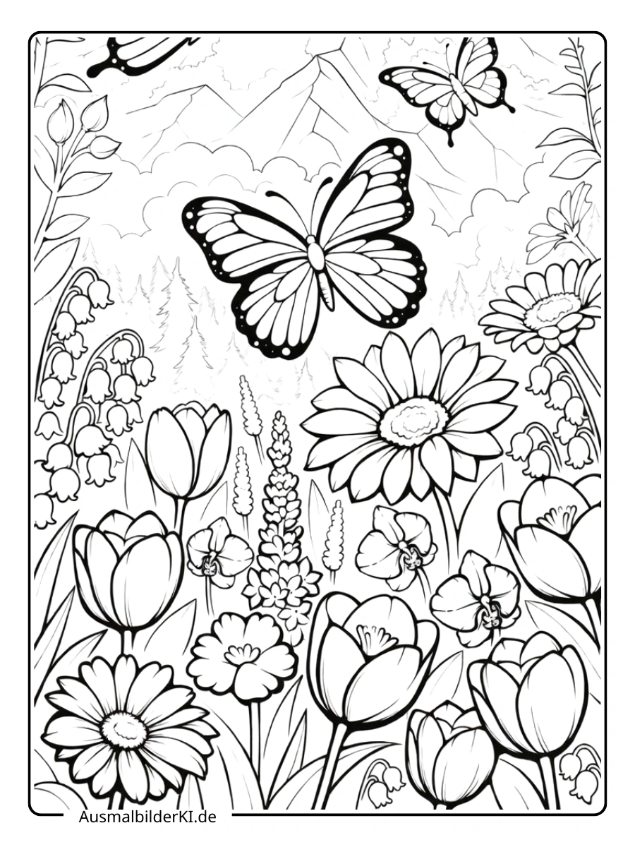 blumen ausmalbilder frühling (20)