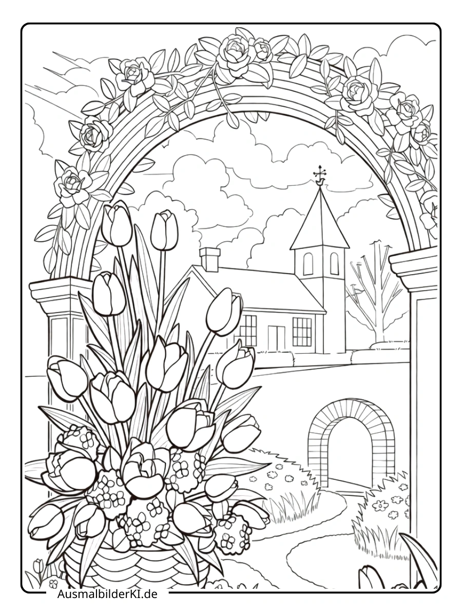 blumen ausmalbilder frühling (21)