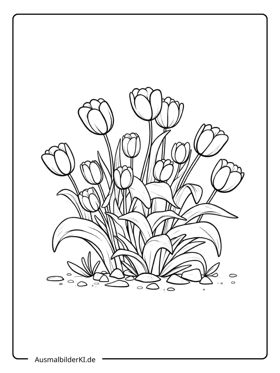 blumen ausmalbilder frühling (4)