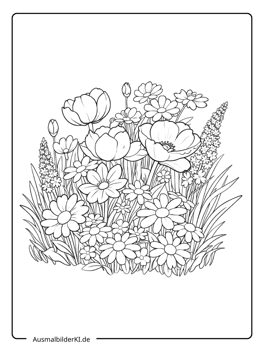 blumen ausmalbilder frühling (8)