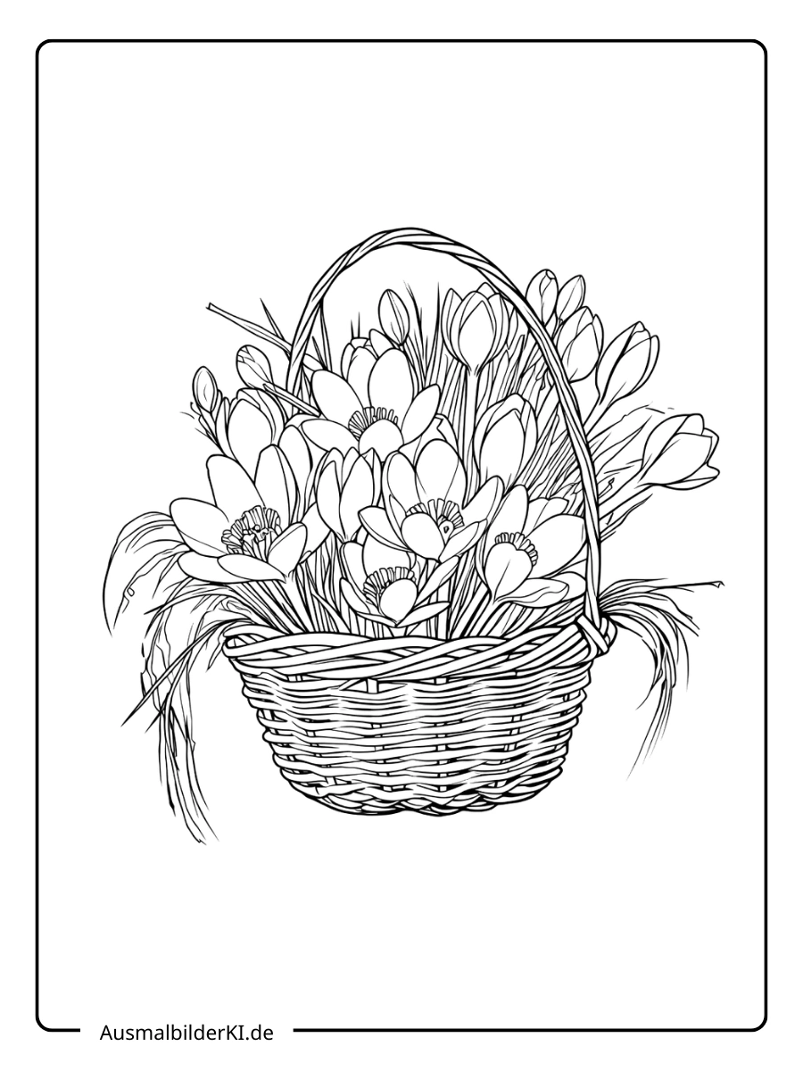 krokus ausmalbild (1)
